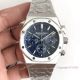 Swiss Grade 1 Audemars Piguet Royal Oak Chronograph 41 Men Silver Index Dial Steel Watch (2)_th.jpg